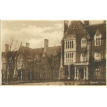 Sussex BRIGHTON COLLEGE School House Postcard (Averys 1833)