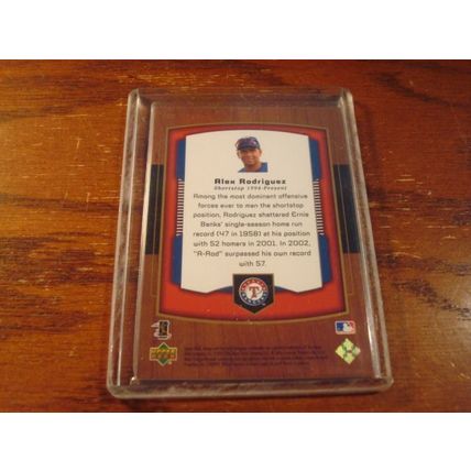 2003 Upper Deck, Classic Portraits, Framed, ALEX RODRIGUEZ, #'d788/1200