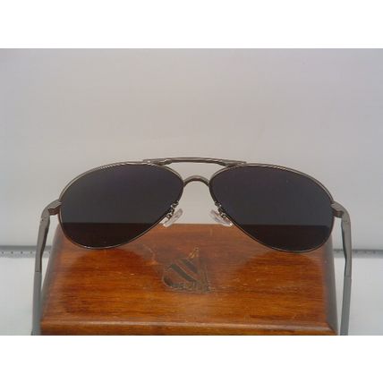 Pre-Owned Grey Merry's Men S 8513 Classic Pilot Sunglasses