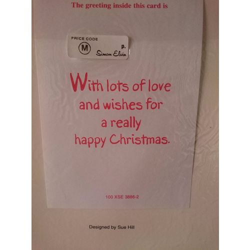 Large Christmas Cards - For A Special Nan & Grandad 01