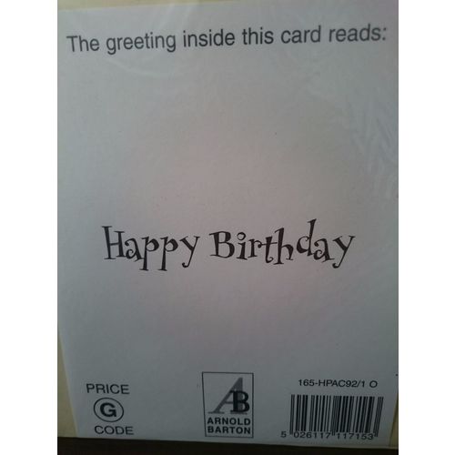 50th birthday card - 50 - 07