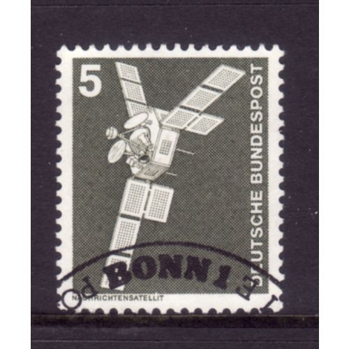GERMANY 1975 5pf GREEN SATELLITE SG 1739 FINE USED#