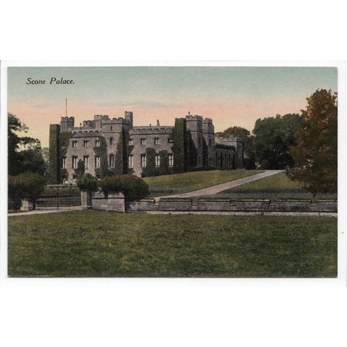 Scone Palace Perth National Series Postcard