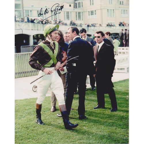 Lester Piggott Autograph 1 , Original Hand Signed Photo