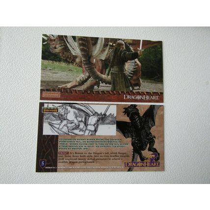 Topps 1996 Dragonheart Widevision Cards Card Variants (e31)
