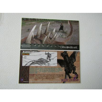 Topps 1996 Dragonheart Widevision Cards Card Variants (e31)