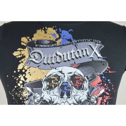 Dutdutan X Decade of Artistic Ink Tattoo Expo S Mens Black Graphic T-Shirt Shirt