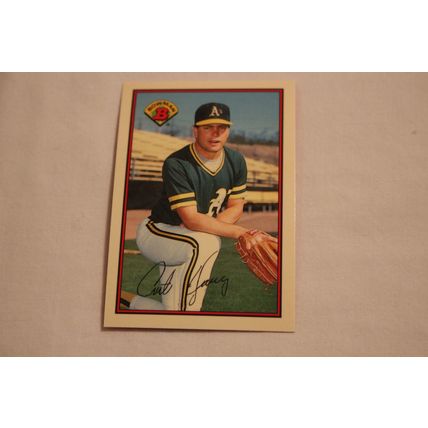 Curt Young 1989 Bowman TIFFANY NO. 184