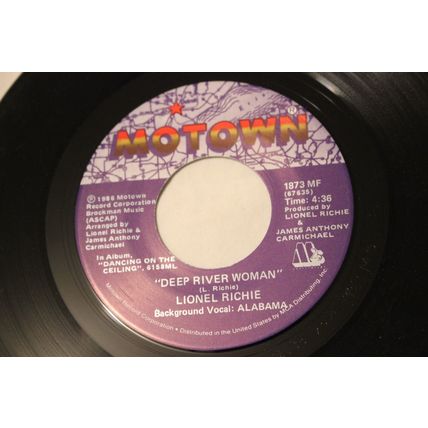 Lionel Richie 45-BALLERINA GIRL/DEEP RIVER WOMAN