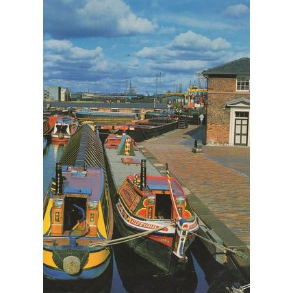 The Boat Transportation Museum Ellesmere Cheshire Postcard