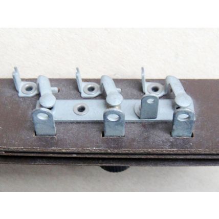 Voltage Selctor Mains Screw Terminal Paxolin NOS QUAD II British 1950’s 60’s