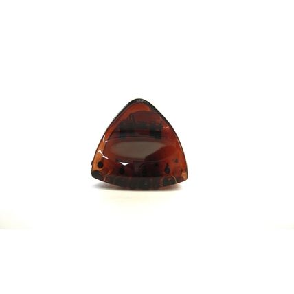 Small clear triangle blue brown purple hair claw clip