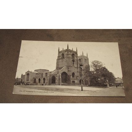 Early J.Salmon Postcard - St Margarets Church, Kings Lynn - Norfolk