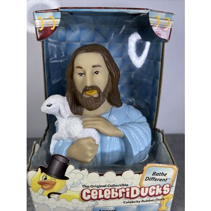 Jesus 2005 Celebrity Ducks Collectable Figurine Display