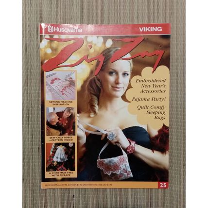 ZigZag Magazine Pajamas Slippers Christmas Angel and more Volume 25