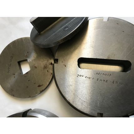 LOT 5 SETS WILSON S23 TOOL SPECIAL THICK TURRET PUNCH DIE 614423,wt 56-9497,SD