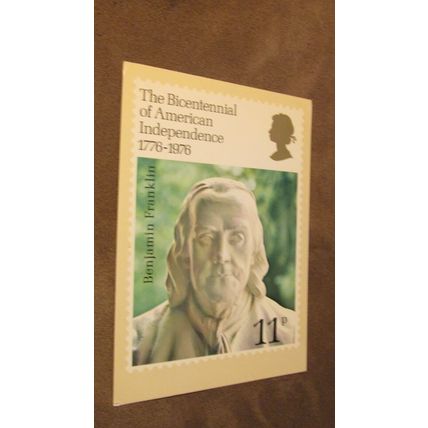 1976 GB PHQ Postcard - USA / America Bicentennial of Independence