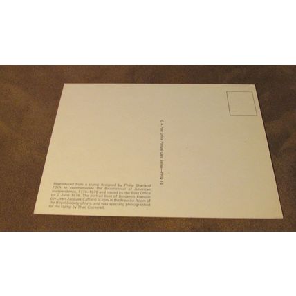 1976 GB PHQ Postcard - USA / America Bicentennial of Independence