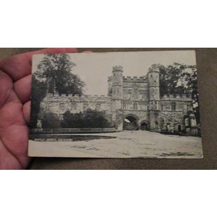 1914 fr Real photo Postcard - Gateway, Battle Abbey - Hastings, Sussex