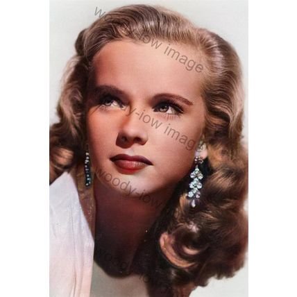 bc0004 - Film Actress - Anne Francis - print 6"x4"