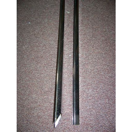 1967 PLYMOUTH SATELLITE ROOF DRIP RAIL WINDOW CHANNEL TRIM OEM BELVEDERE GTX