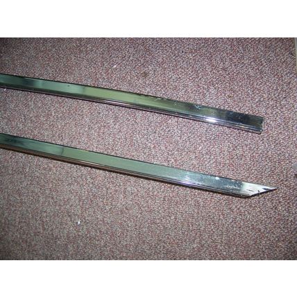 1967 PLYMOUTH SATELLITE ROOF DRIP RAIL WINDOW CHANNEL TRIM OEM BELVEDERE GTX