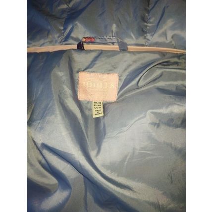 Joules padded quilted Winter Coat Size 14 blue