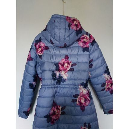 Joules padded quilted Winter Coat Size 14 blue
