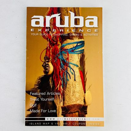 ARUBA Nights & Experience Lifestyle & Travel Magazine Lot