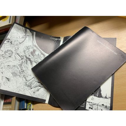 1978 1ST EDITION "MASTERS OF COMIC BOOK ART" HUGE PAPERBACK BOOK (P3)