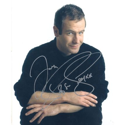 Robson Green of Soldier Soldier Casualty 10x8 Hand Signed Photo