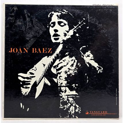 Joan Baez "Self Titled" Joan Baez 1960 LP Vinyl Record Album Vintage (P4)