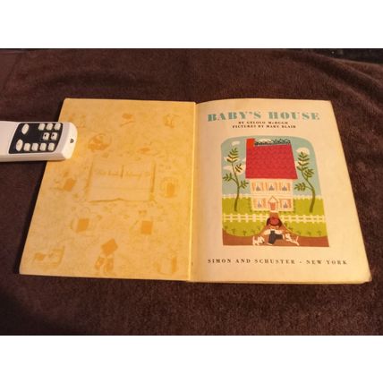 Little Golden Book Baby's House By Gelolo McHugh (A) First Edition VG Shape 1950