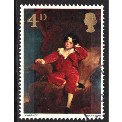 GREAT BRITAIN 1967: PAINTINGS - 4d USED (G10)
