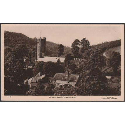 Berrynarbor, Ilfracombe, Devon, c.1910s - Twiss Bros RP Postcard
