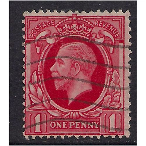 GB 1934 KGV 1d Scarlet Stamp SG 440 (D411)