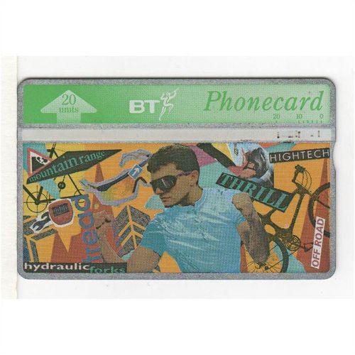 PHONE CARD - BT - THEMES - BICYCLES