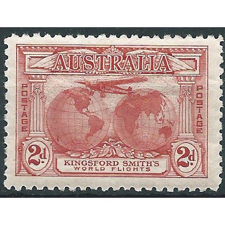 Australia 1931 SG121 2d Rose-Red "POSTAGE" Mounted Mint .. ..