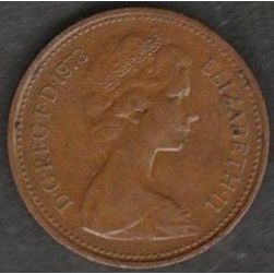 Coins. Decimal New Penny 1973