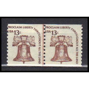 1618 13c Liberty Bell Just Clears MNH CLP CA0266
