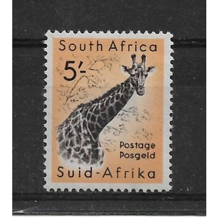 SouthAfrica.SG163 5s Giraffe.Mounted Mint.Sept21