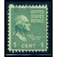 Used 804 1c George Washington Just Clears M08734