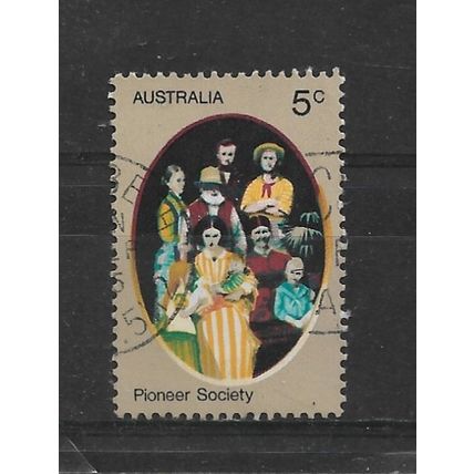 Australia.SG523 5c Pioneer Family.Fine Used.Jan22e