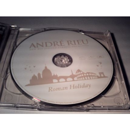 ANDRE RIEU & HIS J.S.O. - ROMAN HOLIDAY - CD+DVDALBUM2015 -2DISC