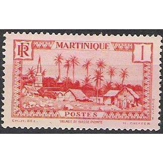 Martinique 1933 Michel 126 Neuf ** Cote (2004) 0.40 € Village de Basse-Pointe