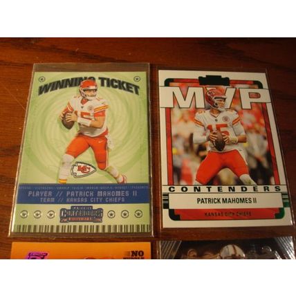 2020-2022 Panini, 4-Cards, PATRICK MAHOMES, Chiefs