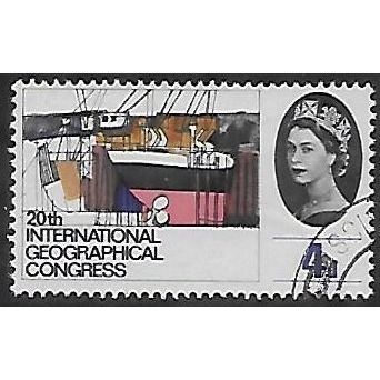 SG 652: 4d. mult. 20th International Geographical Congress, London, ordinary