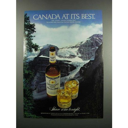 1983 Canadian Mist Whisky Ad