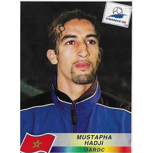 Panini's FIFA World Cup France 1998 Stickers: No.63 - Hadji