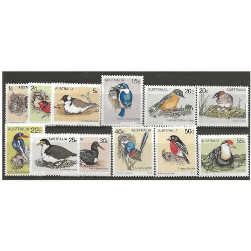 Australia 1978 Birds Set SG669-680 Unmounted Mint.